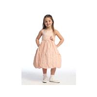 Pink Flower Girl Dress - Taffeta Crinkled Skirt Style: D2470 - Charming Wedding Party Dresses|Unique
