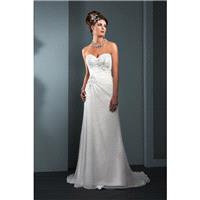 Style 3Y297 by Mary%E2%80%99s Bridal %E2%80%93 Moda Bella - A-line Chapel Length Strapless Sleeveles