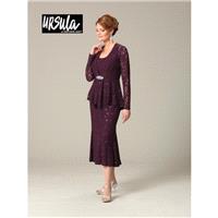 Purple Sugarplum Ursula 11287T Ursula of Switzerland - Top Design Dress Online Shop