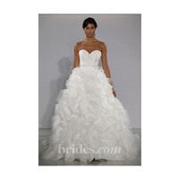 Maggie Sottero - Fall 2013 - Jerrica Strapless Organza Ball Gown Wedding Dress with Layered Skirt -