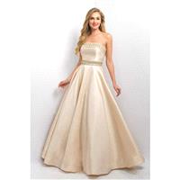Style 11131 by Blush by Alexia - Mikado Floor Straight  Strapless Occasions - Bridesmaid Dress Onlin