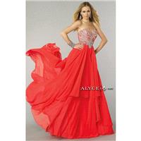 Baby Pink Alyce Paris 6443 - Chiffon Dress - Customize Your Prom Dress
