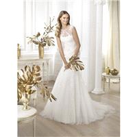 Pronovias Wedding Dresses - Style Lanice - Junoesque Wedding Dresses|Beaded Prom Dresses|Elegant Eve