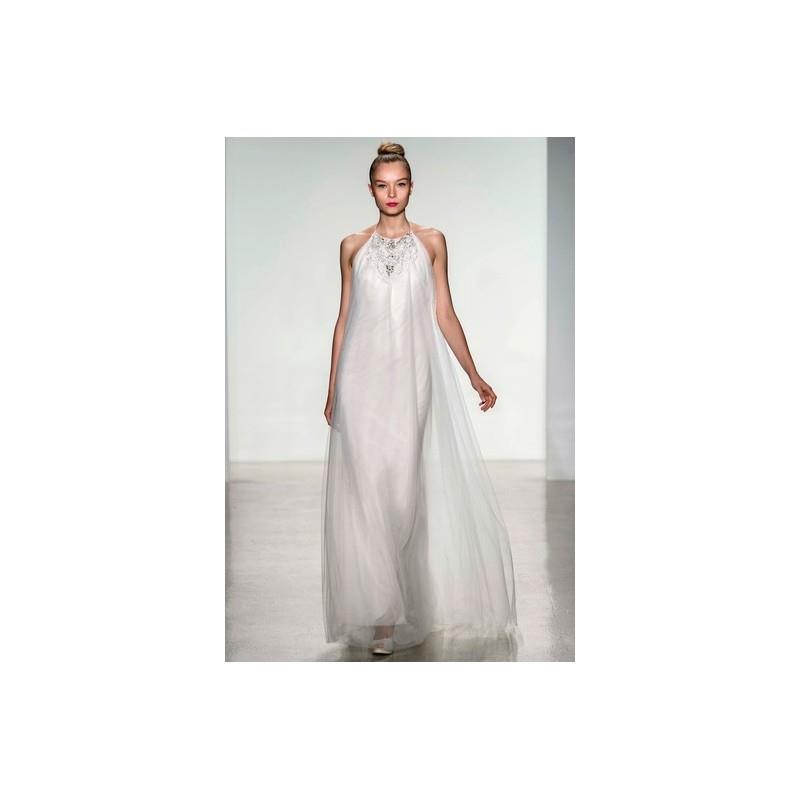 My Stuff, Amsale FW14 Dress 12 - Sleeveless White Sheath Amsale Full Length Fall 2014 - Nonmiss One