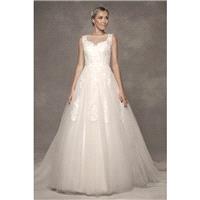 Style 1600358 by LQ Designs - Ivory  White Lace  Tulle Floor Sweetheart  Illusion Ballgown Wedding D