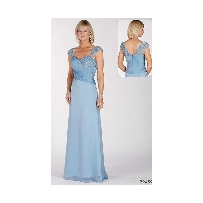 My Stuff, Alyce Paris JDL Sophisticated Iridescent Chiffon Evening Dress 29459 - Brand Prom Dresses|