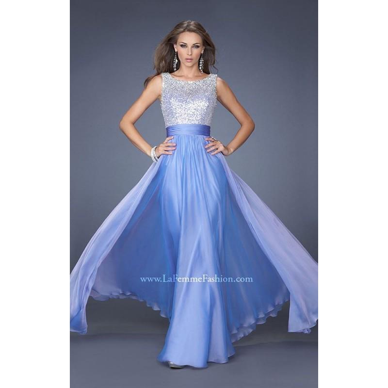 wedding, Violet La Femme 19815 - Chiffon Dress - Customize Your Prom Dress