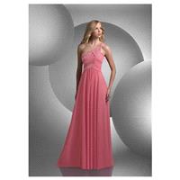 Fabulous Chiffon A-line One Shoulder Floor-Length A-line Evening / Prom Dresses - overpinks.com
