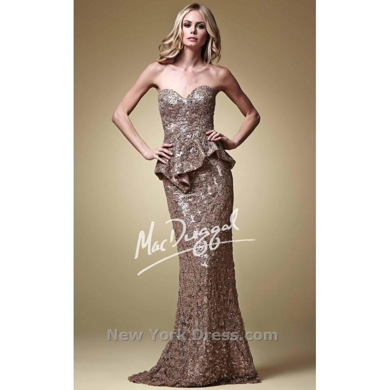 My Stuff, Mac Duggal 78876D - Charming Wedding Party Dresses|Unique Celebrity Dresses|Gowns for Brid