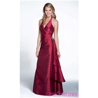 Taffeta Halter Bridesmaid Dress - Brand Prom Dresses|Beaded Evening Dresses|Unique Dresses For You