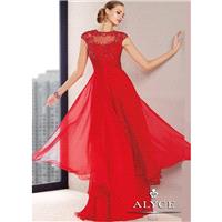 Alyce 29697 Open Chiffon Back Dress Website Special - 2017 Spring Trends Dresses|Beaded Evening Dres