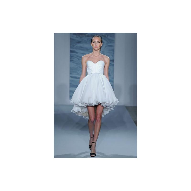 My Stuff, Mark Zunino Fall 2015 Dress 10 - Fall 2015 Mini White A-Line Mark Zunino Sweetheart - Nonm