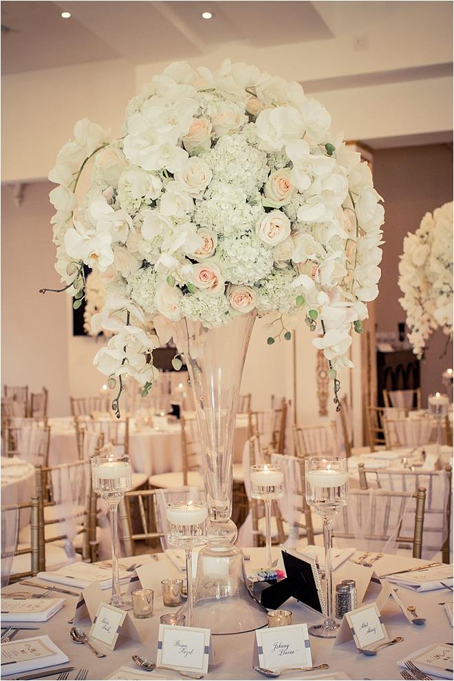 Tables and Floral Arrangements