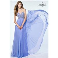 Blue Alyce Prom 6682-17 Alyce Paris Prom - Top Design Dress Online Shop