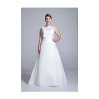 David's Bridal - Style 9WG3529 A-line Plus-Size Wedding Dress - Stunning Cheap Wedding Dresses|Prom