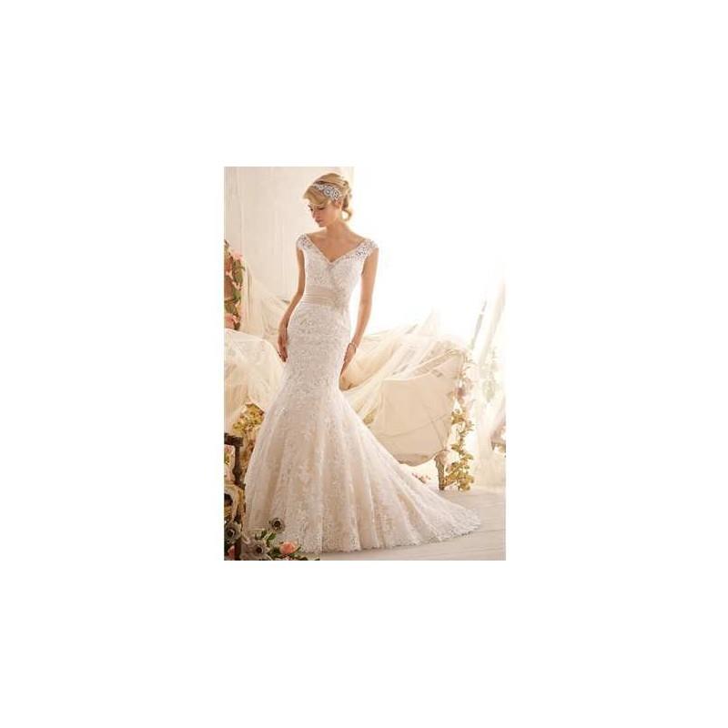 My Stuff, Mori Lee Wedding Dress Style No. 2608 - Brand Wedding Dresses|Beaded Evening Dresses|Uniqu
