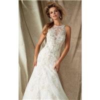 Diamante Embellished Gown by Angelina Faccenda by Mori Lee - Color Your Classy Wardrobe