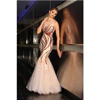 Zoey Grey 30703 Nude/Red,Nude/Royal,Nude/Purple Dress - The Unique Prom Store