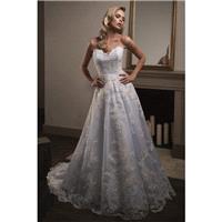 Style T192006 by Jasmine Couture - Ivory  White  Champagne  Other Lace  Tulle Floor Sweetheart  Stra