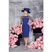 Ronald Joyce Style 991077 by Ronald Joyce - Short High  Illusion Veni Infantino - Bridesmaid Dress O