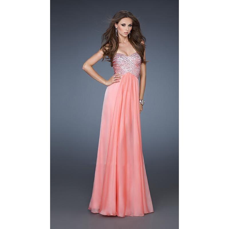 My Stuff, 2017 Attractive Strapless Chiffon Full Length Prom Dress Pleated Chiffon for sale In Canad