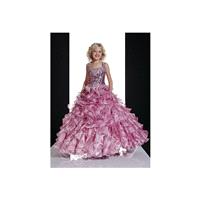 Tiffany Princess Metallic Organza Pageant Dress 13359 - Brand Prom Dresses|Beaded Evening Dresses|Ch