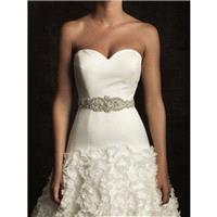 Allure S33 Beaded Bridal Belt with Organza Ties - Crazy Sale Bridal Dresses|Special Wedding Dresses|
