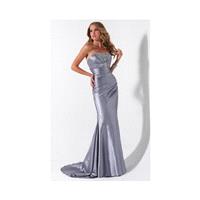 Flirt Slinky Satin Prom Dress with Corset Back P1564 - Brand Prom Dresses|Beaded Evening Dresses|Cha