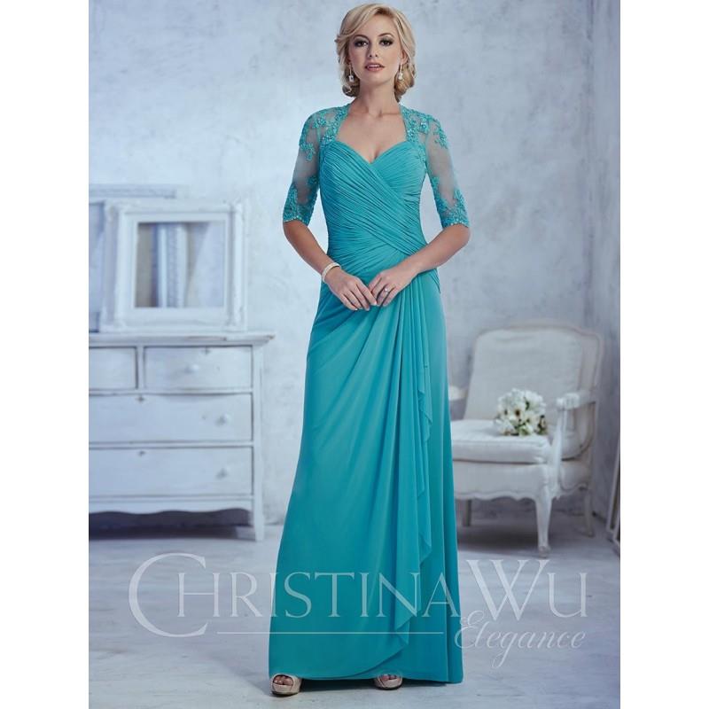 My Stuff, Christina Wu Elegance 17771 - Branded Bridal Gowns|Designer Wedding Dresses|Little Flower