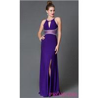 Open Back Empire Waist Sleeveless Prom Dress by Morgan - Brand Prom Dresses|Beaded Evening Dresses|U