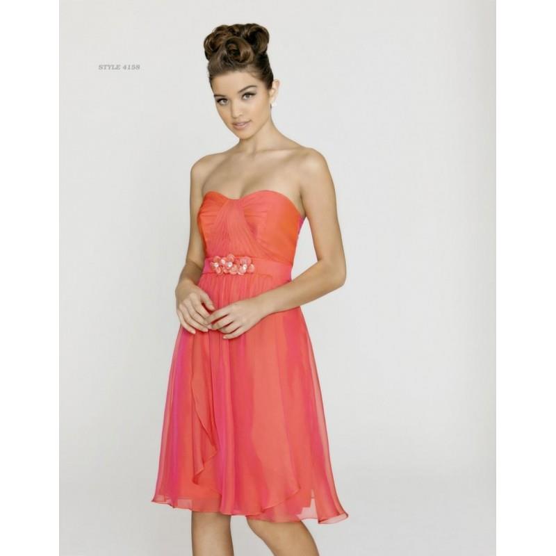 My Stuff, Alexia Designs 158L Iridescent Chiffon Long Bridesmaid Dress - Brand Prom Dresses|Beaded E