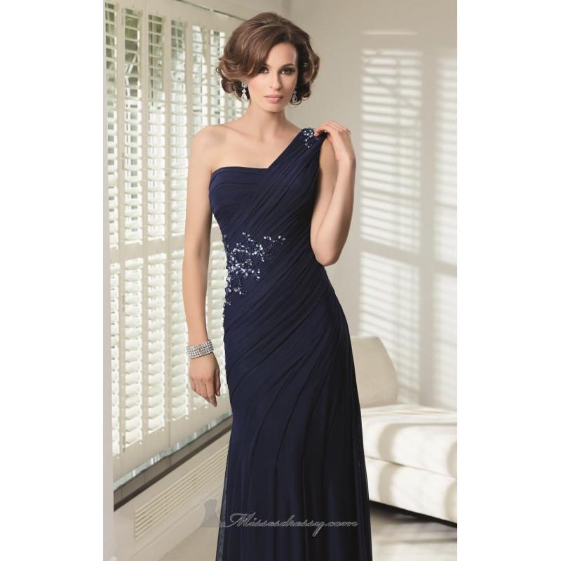 My Stuff, Embellished Asymmetrical Gown by Mori Lee VM 70911 - Bonny Evening Dresses Online