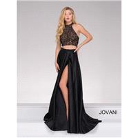 Black/Nude Jovani Prom 41499 Jovani Prom - Top Design Dress Online Shop