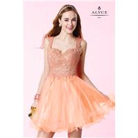 Coral Alyce Paris Homecoming 3648 Alyce Paris Shorts - Top Design Dress Online Shop