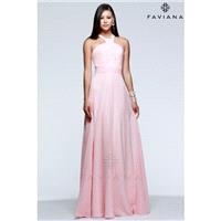 Faviana Style 7592 -  Designer Wedding Dresses|Compelling Evening Dresses|Colorful Prom Dresses