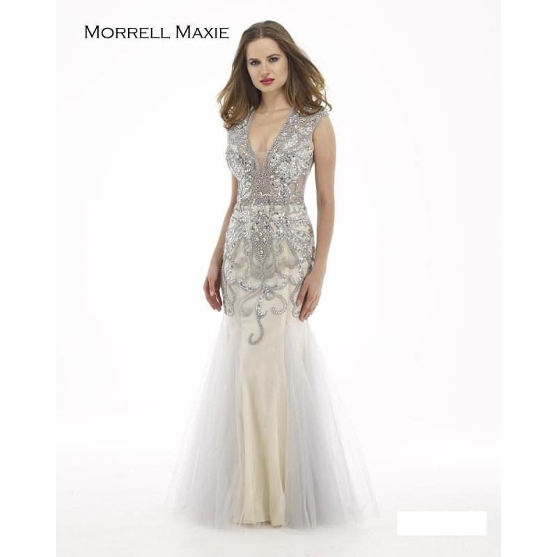 My Stuff, Grey/Nude Morrell Maxie 15187 Morrell Maxie - Top Design Dress Online Shop