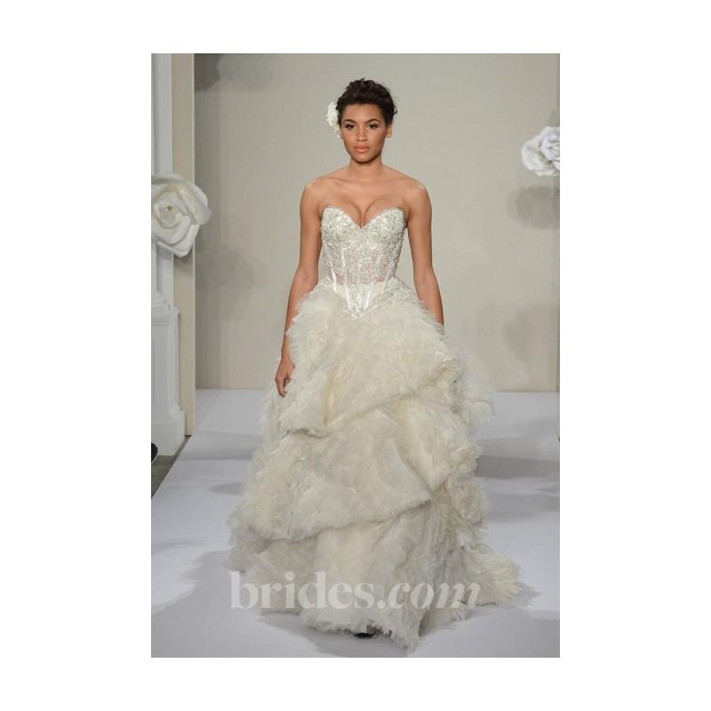 My Stuff, Pnina Tornai - 2013 - Style 4221 Strapless A-Line Wedding Dress with Beaded Sweetheart Nec