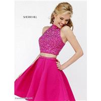 Sherri Hill 11317 Two Piece Short Party Dress - Brand Prom Dresses|Beaded Evening Dresses|Charming P