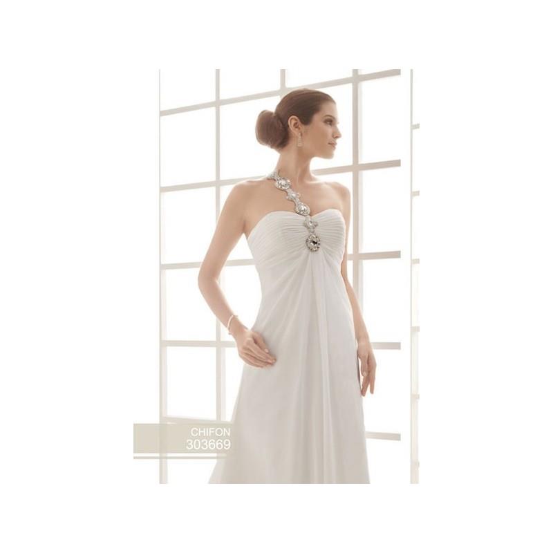 My Stuff, Vestido de novia de Susanna Rivieri Modelo 54 - 2014 Imperio Palabra de honor Vestido - Ti