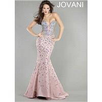 Jovani 944 Jeweled Mermaid Dress - 2017 Spring Trends Dresses|Beaded Evening Dresses|Prom Dresses on
