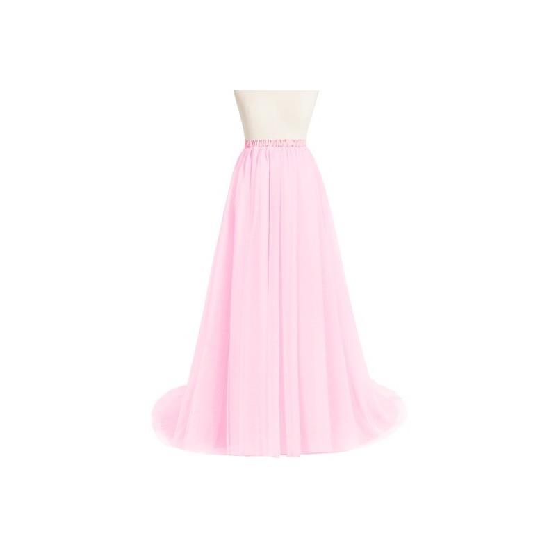 My Stuff, Candy_pink Azazie Margot - Floor Length Tulle And Charmeuse Dress - Charming Bridesmaids S