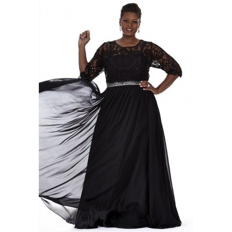 My Stuff, Sydneys Closet SC4075 Plus Size MOB Gown - Brand Prom Dresses|Beaded Evening Dresses|Charm