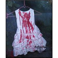 BABY VAMPIRE COSTUME Bloody Vampire Costume Bloody Flower Girl Dress SiZE 18 MONTHs by ZombieBrideUS