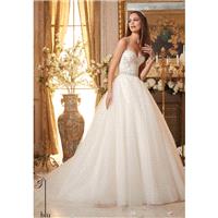 White Blu Bridal by Mori Lee 5463 - Brand Wedding Store Online