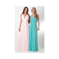 Bari Jay 859 V Neck Halter  Bridesmaid Dress - Brand Prom Dresses|Beaded Evening Dresses|Charming Pa
