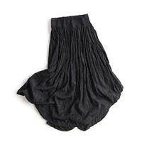 Must-have Pleated Trail Dress High Waisted Skirt Midi Dress - Lafannie Fashion Shop