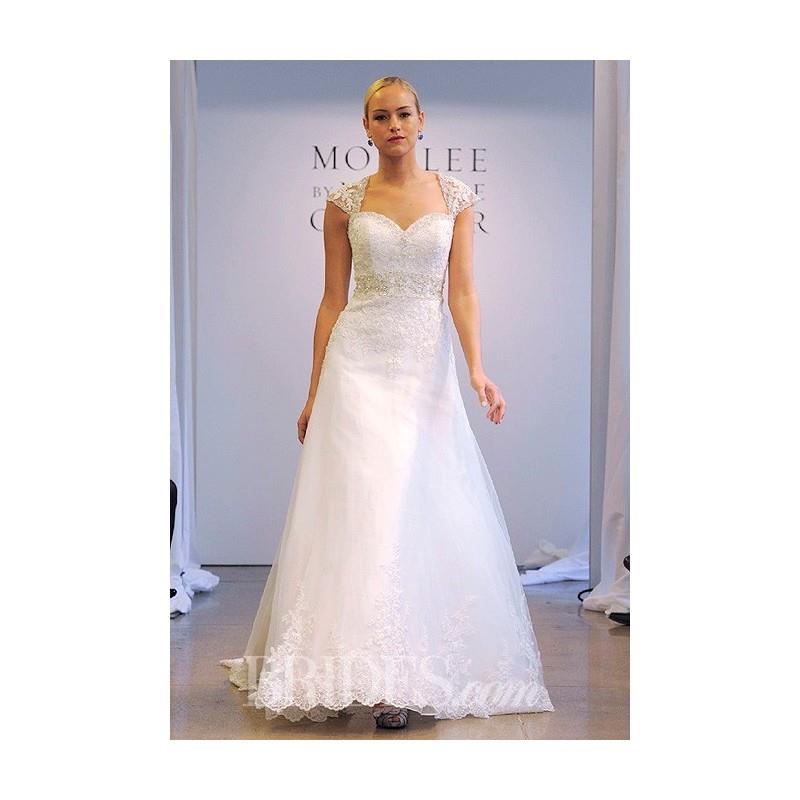 My Stuff, Mori Lee - Fall 2014 - Style 2616 Beaded Lace and Tulle A-Line Wedding Dress with Sweethea