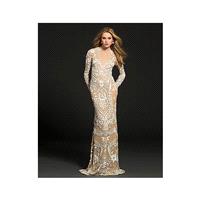 Long Sleeve White Dress 79258 -  Designer Wedding Dresses|Compelling Evening Dresses|Colorful Prom D