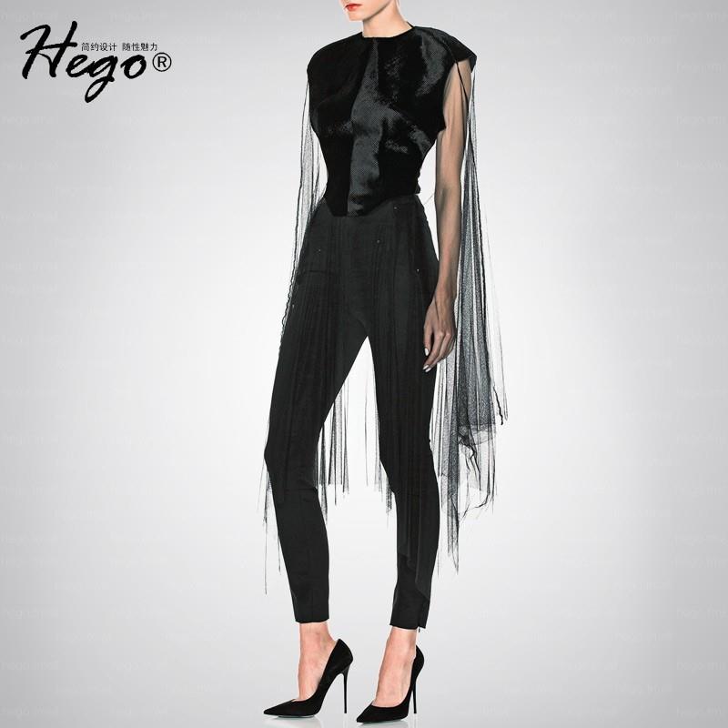 My Stuff, Vogue Sexy Open Back Slimming High Waisted Tulle Fall Outfit Skinny Jean Top - Bonny YZOZO