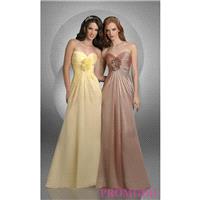 Shirred Bodice Bridesmaid Dress by Bari Jay - Brand Prom Dresses|Beaded Evening Dresses|Unique Dress